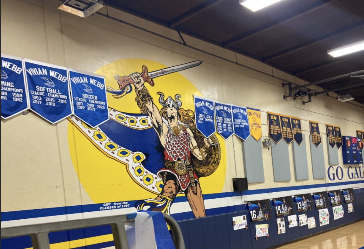 The Less Perry Gym during afternoon activity. The ceiling with no windows or air conditioning shows the lack of ventilation in the building. "During the summer practices, I've been to practice, it would kind of be hotter inside the gym than outside the gym,” said Nate Llorens (‘27). 